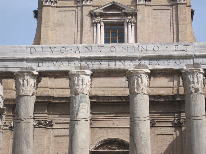 DIVO ANTONIO... (Roman Forum)